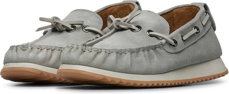 Voile blanche Leather loafers Mokk 01 MAN Gray Heren