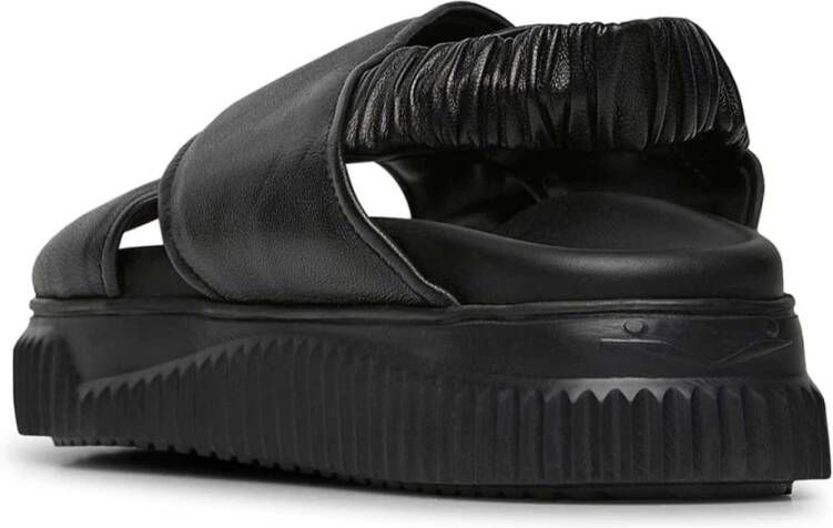 Voile blanche Leather sandals Lisa 31 Black Dames