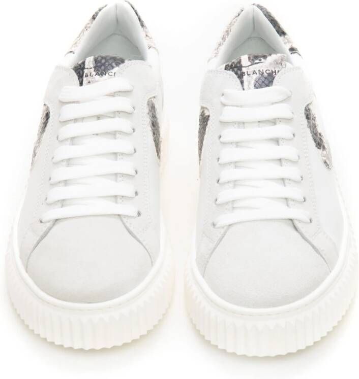 Voile blanche Lipari Sneakers met veters White Dames