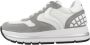 Voile blanche Suede and technical fabric sneakers Maran S Gray Dames - Thumbnail 9