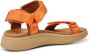 Woden Stijlvolle en Comfortabele Line Sandaal met Verstelbare Bandjes Orange Dames - Thumbnail 112