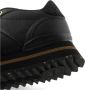 Woden Leren Plateau Sneaker met Visleren Details Black Dames - Thumbnail 8