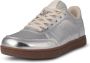 Woden Zilver Metallic Leren Sneaker Gray Heren - Thumbnail 2