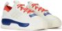 Y-3 Rivalry Leren Sneaker Wit Rood Blauw White Heren - Thumbnail 2