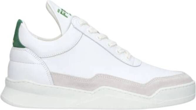 Filling Pieces Low Top Ghost Green White Unisex
