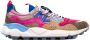 Flower Mountain Suede and technical fabric sneakers Yamano 3 Woman Pink Dames - Thumbnail 17