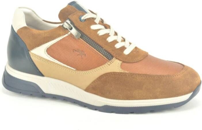 Fluchos Cognac Runner N.+ Tiret DZ Sneakers Brown Heren