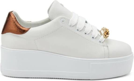 Frau Shoes White Dames