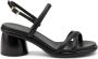 Frau Zwarte sandalen met gewatteerde bandjes Black Dames - Thumbnail 1
