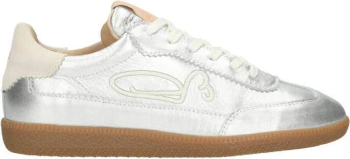 Fred de la Bretoniere Witte Sneakers Gray Dames