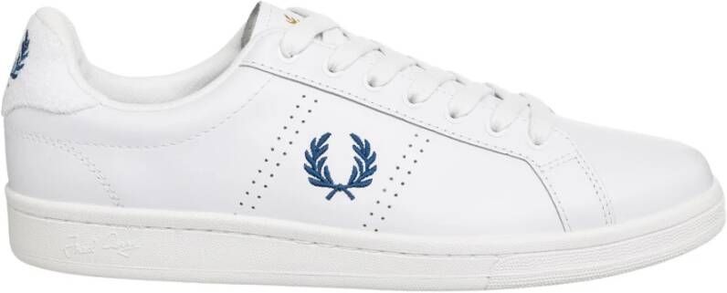 Fred Perry Lage Sneakers B721 Leather Towelling