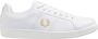 Fred Perry Leren Sneakers Klassieke Stijl White Heren - Thumbnail 1