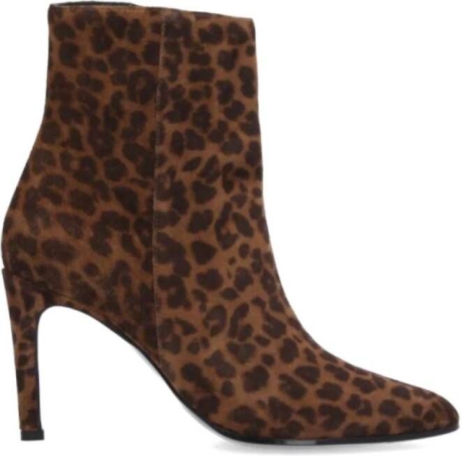 Free Lance Heeled Boots Brown Dames