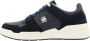G-Star Leren Lage Sneaker met Contrasterende Logo's Blauw Heren - Thumbnail 3