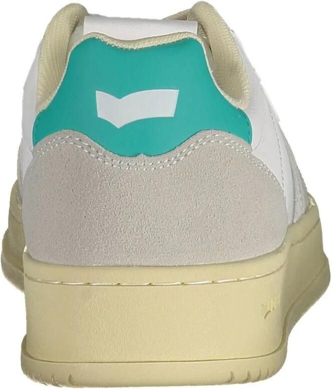 GAS Sportieve witte damessneakers met contrastdetails White Dames