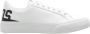 Gcds Witte Logo Sneakers Veters Rubberen Zool White - Thumbnail 1