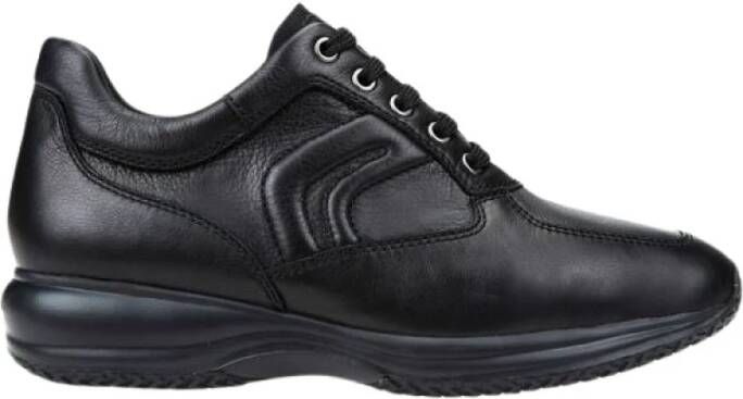 Geox Stijlvolle Comfortabele Heren Sneakers Black Heren