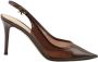 Gianvito Rossi Pre-owned Plastic mules Brown Dames - Thumbnail 1
