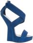 Giuseppe Zanotti Pre-owned Fabric sandals Blue Dames - Thumbnail 1