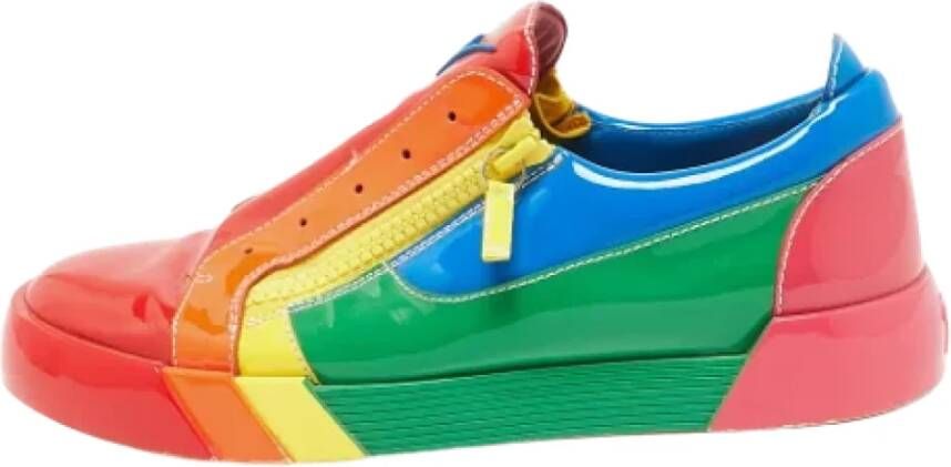Giuseppe Zanotti Pre-owned Leather sneakers Multicolor Heren