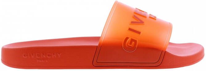 Givenchy Slide Sandals Oranje Heren