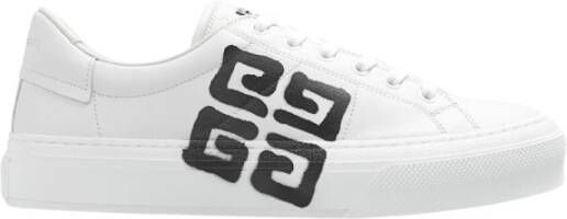 Givenchy Gedrukte City Sport Sneakers White Dames