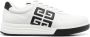 Givenchy Zwarte Leren Sneakers met Contrasterend Logo Black Heren - Thumbnail 1