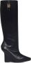Givenchy Zwarte Slip-on Laarzen met G-Lock Hangslot Zwart Dames - Thumbnail 1
