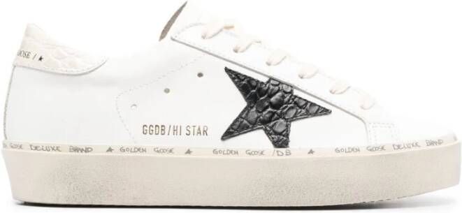Golden Goose Witte Hi Star lage sneakers White Dames