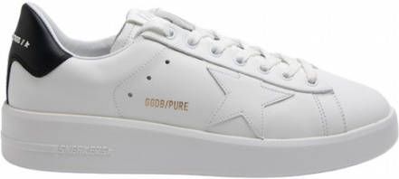 Golden Goose Purestar Sneakers Minimalistisch Design Comfortabele Pasvorm White Heren