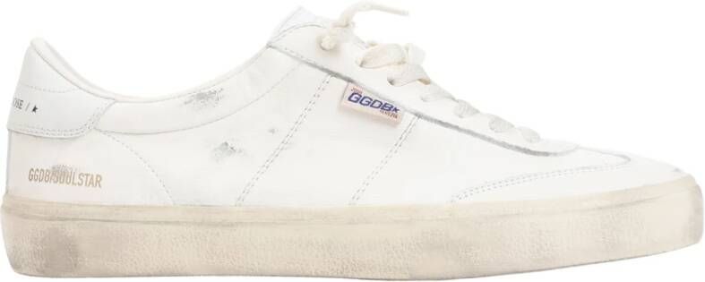 Golden Goose Witte Leren Sneakers Ss24 White Heren