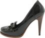 Gucci Vintage Pre-owned Leather heels Black Dames - Thumbnail 1