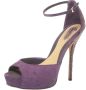 Gucci Vintage Pre-owned Suede sandals Purple Dames - Thumbnail 1