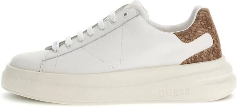 Guess Stijlvolle Herensneakers White Heren
