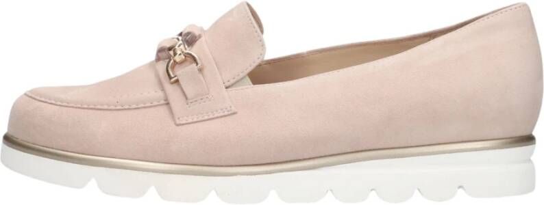 HASSIA Lichtroze Suède Loafers Pink Dames
