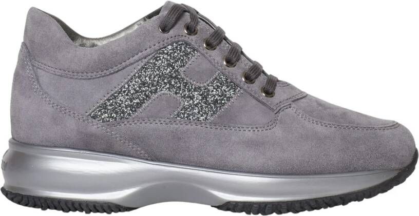 Hogan Grijze Sneakers Dames Schoenen Gray Dames