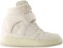 Isabel marant Leather sneakers Beige Dames - Thumbnail 1