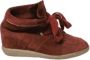 Isabel Marant Pre-owned Leather sneakers Red Dames - Thumbnail 1