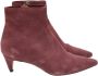 Isabel Marant Pre-owned Suede boots Red Dames - Thumbnail 1