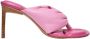Jacquemus Leather sandals Pink Dames - Thumbnail 1
