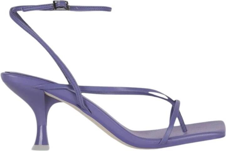 Jeffrey Campbell Verhoog stijl met hoge hak sandalen Purple Dames