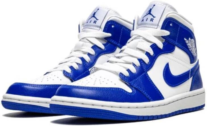 Jordan Air 1 Mid Kentucky Sneakers Nike Blauw Heren