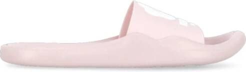 Kenzo Roze Sandalen Ronde Neus Logo Pink Dames