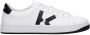 Kenzo Kourt K Logo Low Top Sneakers Wit - Thumbnail 1