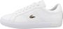 Lacoste Powercourt 2.0 Leren ssneakers White - Thumbnail 3