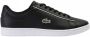 Lacoste Carnaby Evo Zwart Wit Heren Sneaker 39SMA0061 - Thumbnail 2