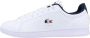Lacoste Carnaby Pro Fashion sneakers Schoenen white navy red maat: 44.5 beschikbare maaten:41 42.5 43 44.5 45 46 - Thumbnail 2