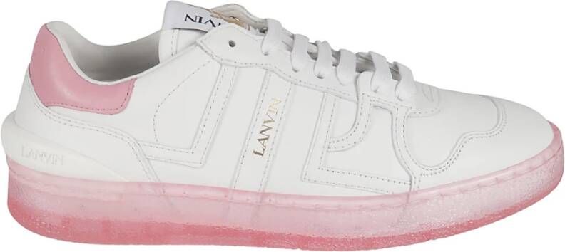 Lanvin Witte Clay Low Top Sneakers White Dames