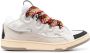 Lanvin Witte Curb Lace-Up Sneakers Multicolor Heren - Thumbnail 1