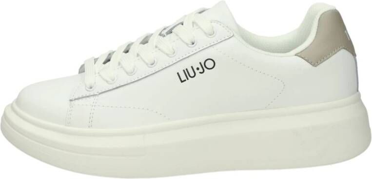 Liu Jo Lage Top Sneakers White Heren